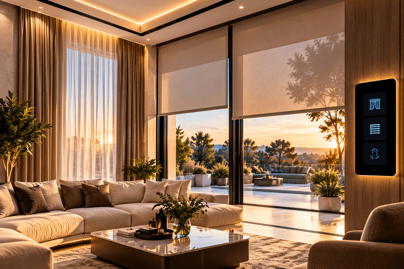 Motorized Shading & Automated Curtains