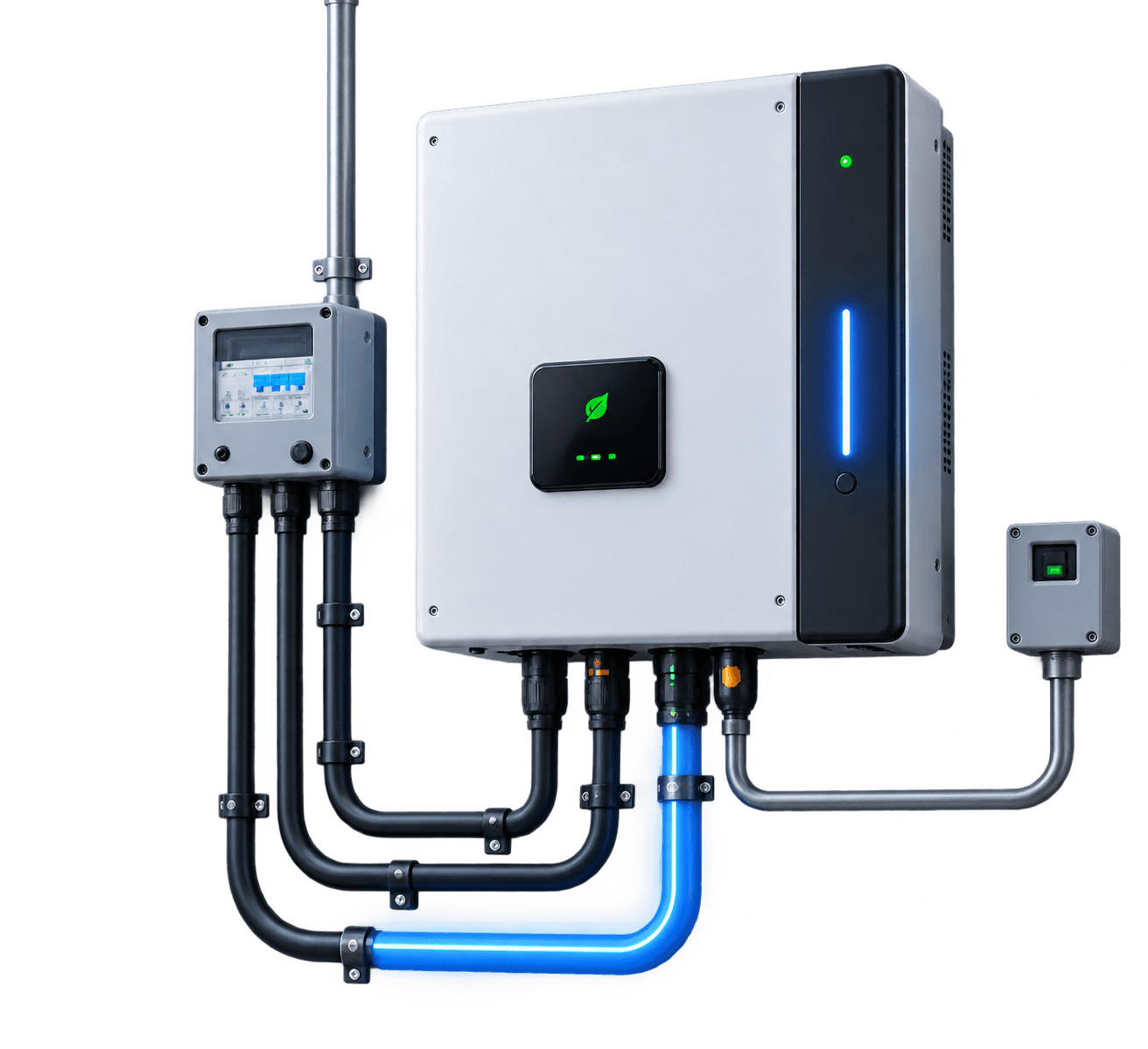 Solar + Battery + Grid Sync